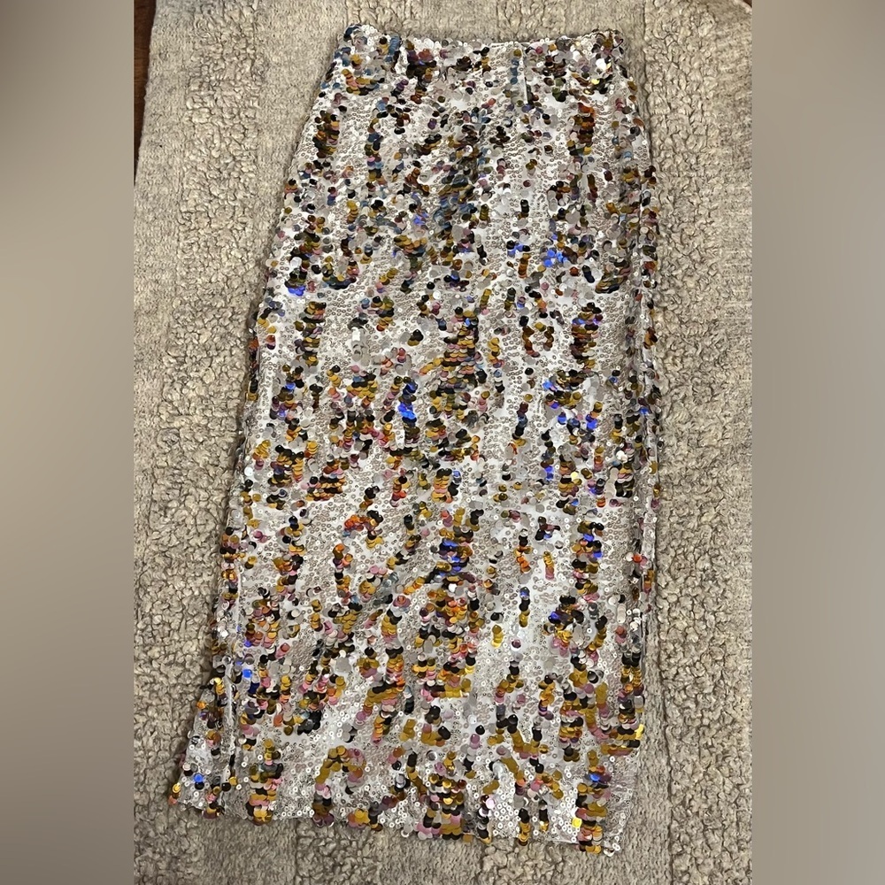 House of Harlow 1960 x Revolve “Evans” Multicolor Sequin Midi Skirt- Size XXS - Picture 2 of 4